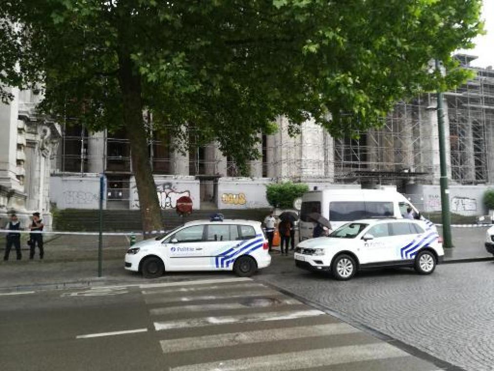 Even bomalarm in Brusselse justitiepaleis