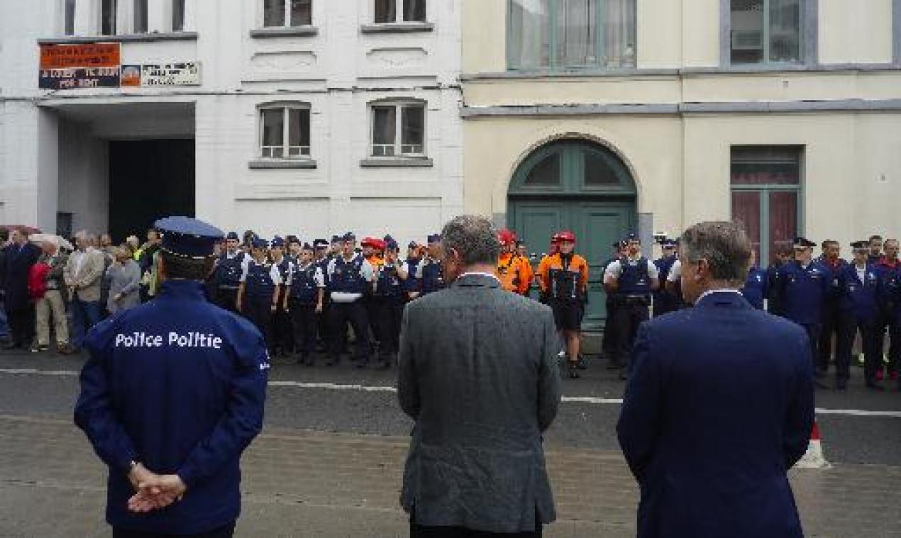 Politiezone Montgomery brengt hulde aan voormalige collega Lucile Garcia