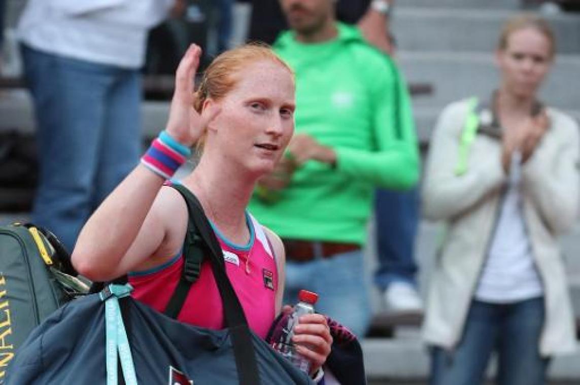 Roland-Garros - Van Uytvanck had zich graag nog eens met Serena gemeten