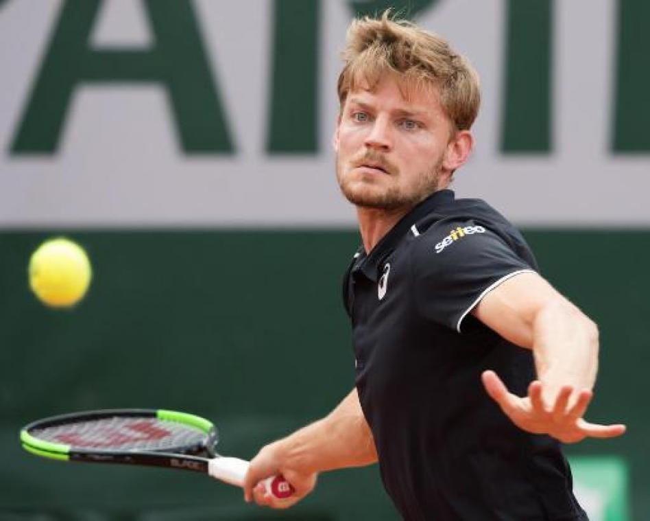 Roland Garros - Goffin had "moed en lef" nodig om matchballen weg te werken