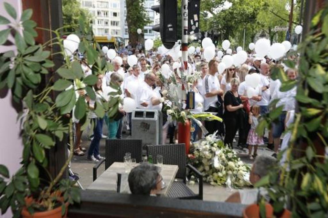 Bijna 3.000 deelnemers aan Witte Mars in Luik