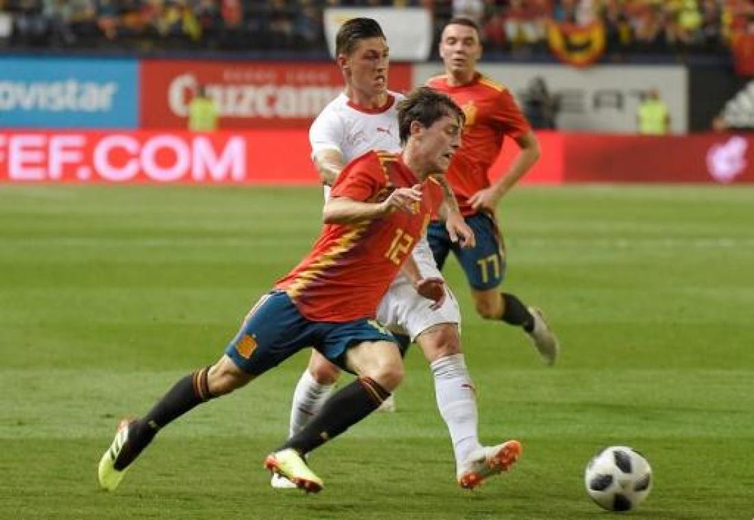 WK 2018 - Spanje en Zwitserland spelen gelijk in oefenpot