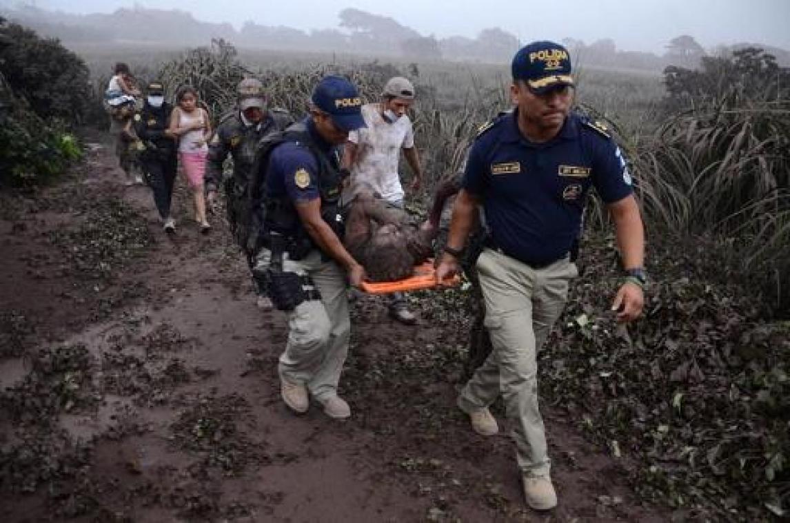 Vulkaanuitbarsting Guatemala: balans loopt op tot 25 doden