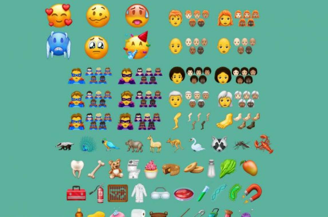 Er komt een nieuwe lading emoji's aan