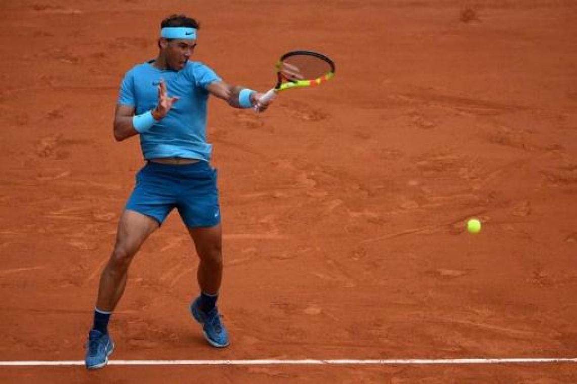 Nadal moet opnieuw geen set prijsgeven en stoomt door naar kwartfinales