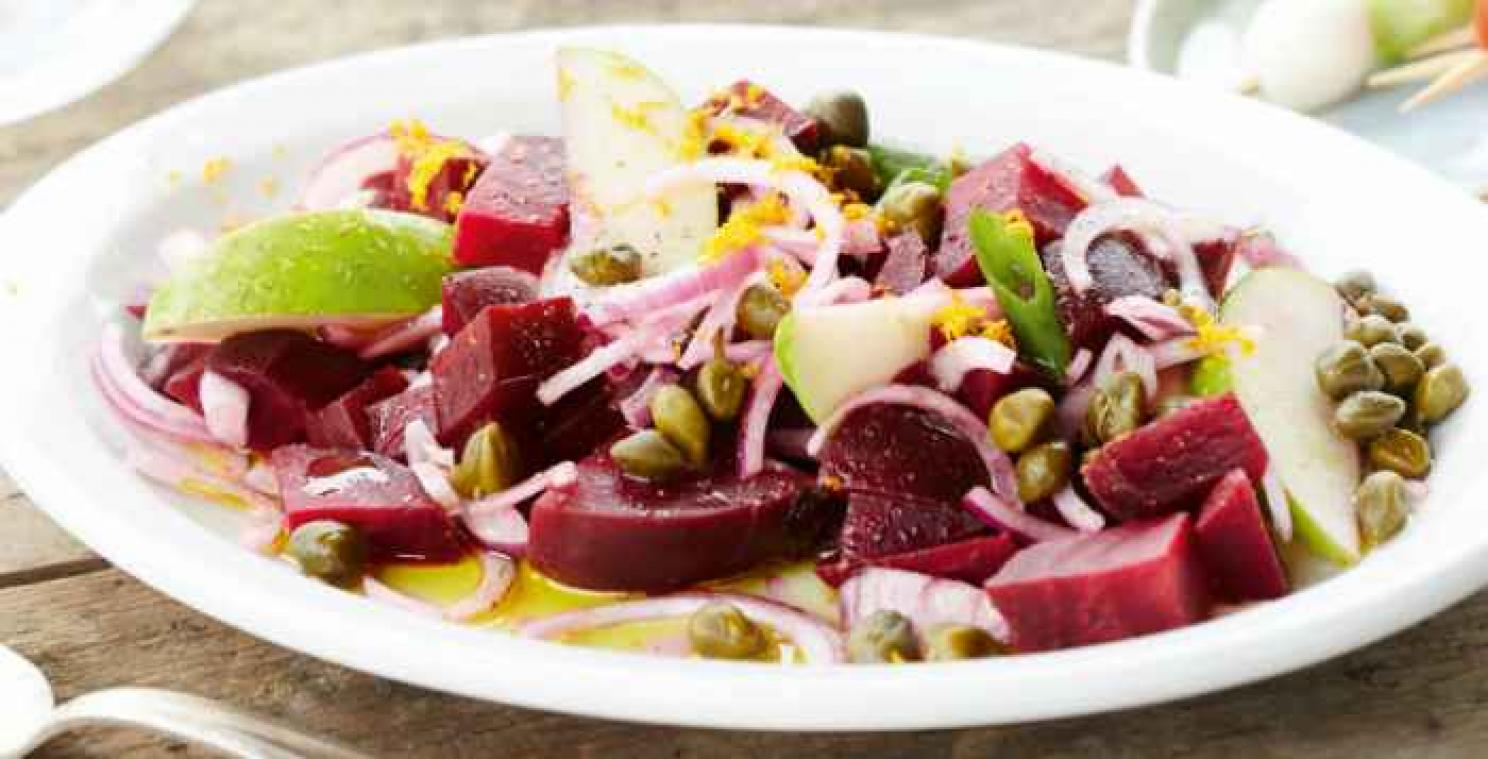Fit in 2016: salade van rode biet en appel