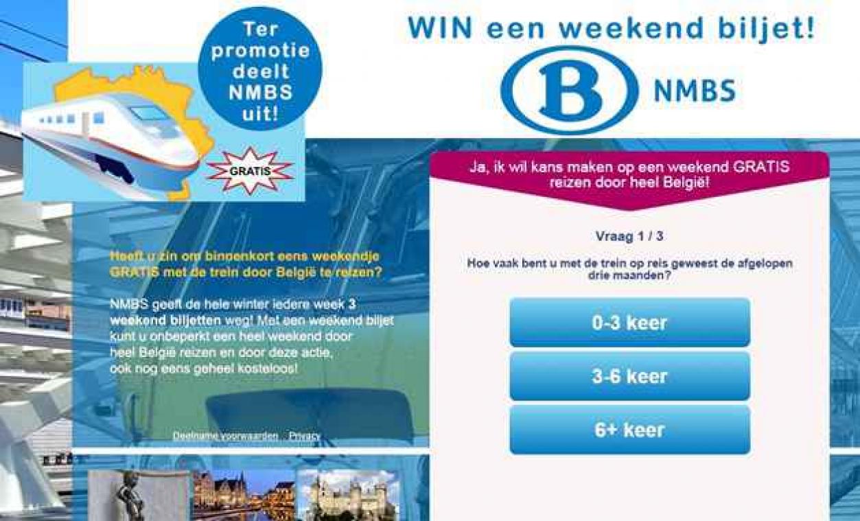 NMBS deelt dan toch geen gratis tickets uit