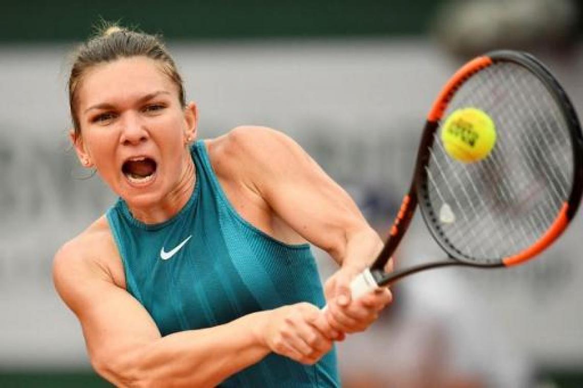 Halep naar halve finales Roland Garros na driesetter tegen Kerber