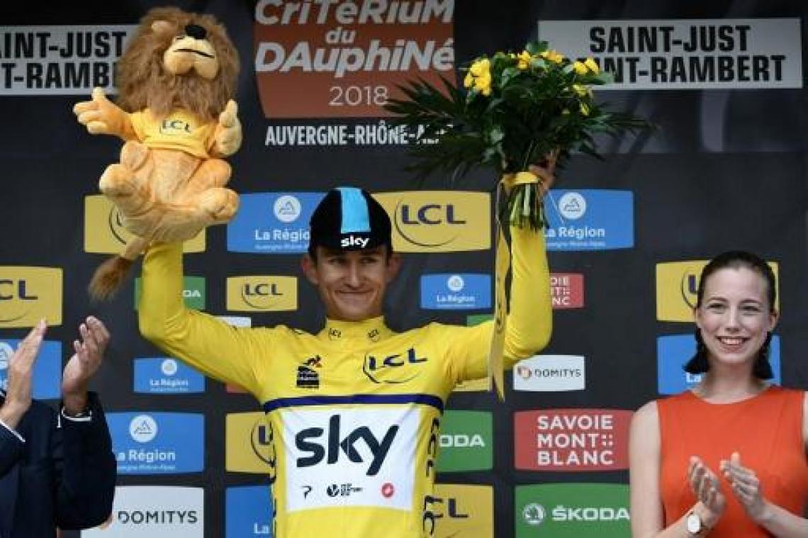 Sky wint ploegentijdrit in Dauphiné, Kwiatkowski is opnieuw leider