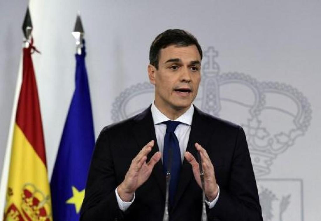Nieuwe Spaanse premier Sanchez stelt een Europees gezinde regering samen
