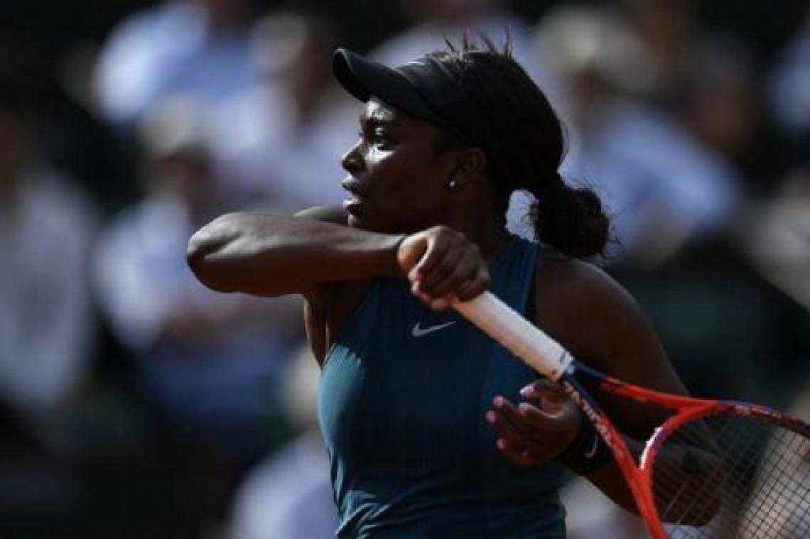 Sloane Stephens is tweede finaliste
