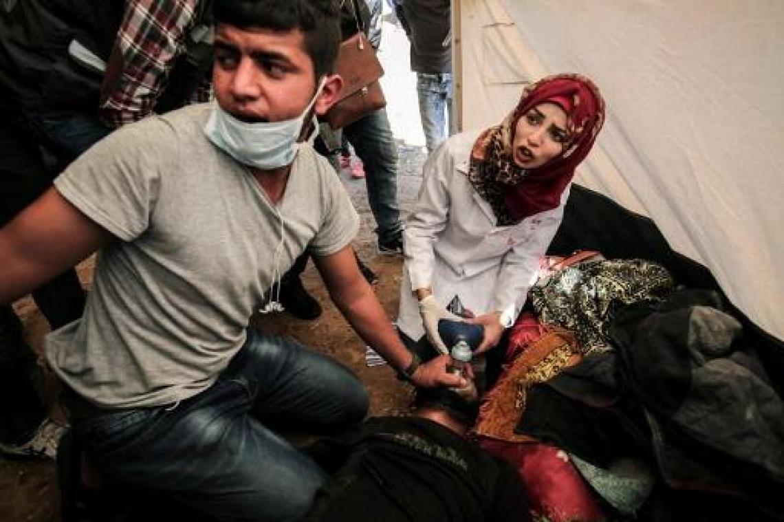 Israëlisch leger: In Gaza neergeschoten hulpverleenster was "menselijk schild"
