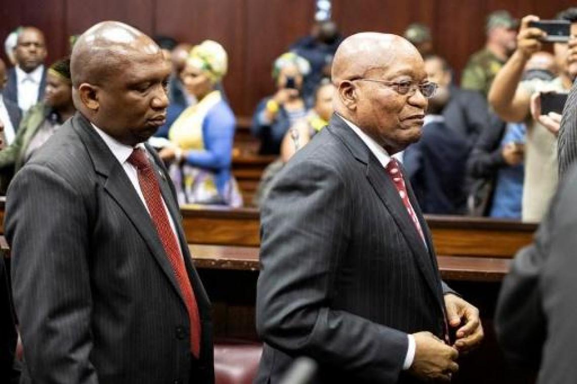 Zuid-Afrikaanse oud-president Zuma opnieuw in de rechtbank wegens corruptie