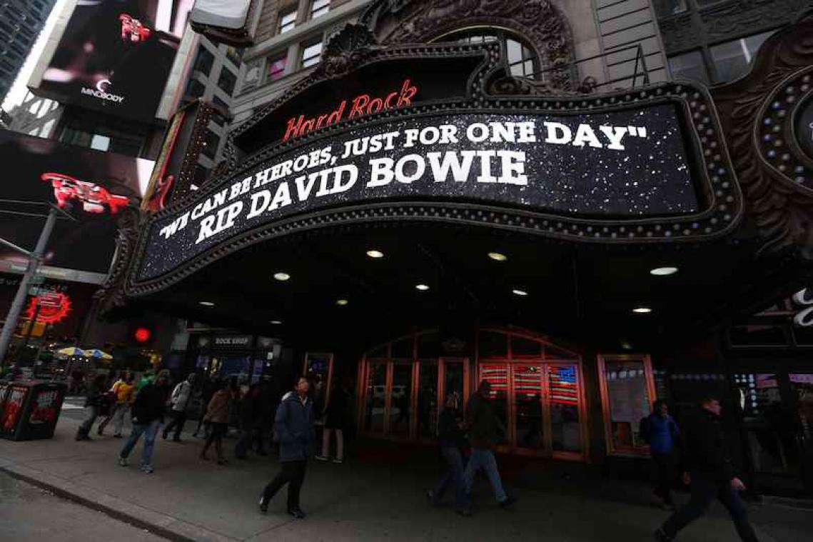 Twee herdenkingsconcerten eren David Bowie in Londen en New York