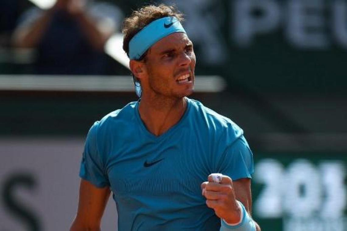 Nadal laat Del Potro geen kans en stoomt door naar elfde finale op Roland Garros