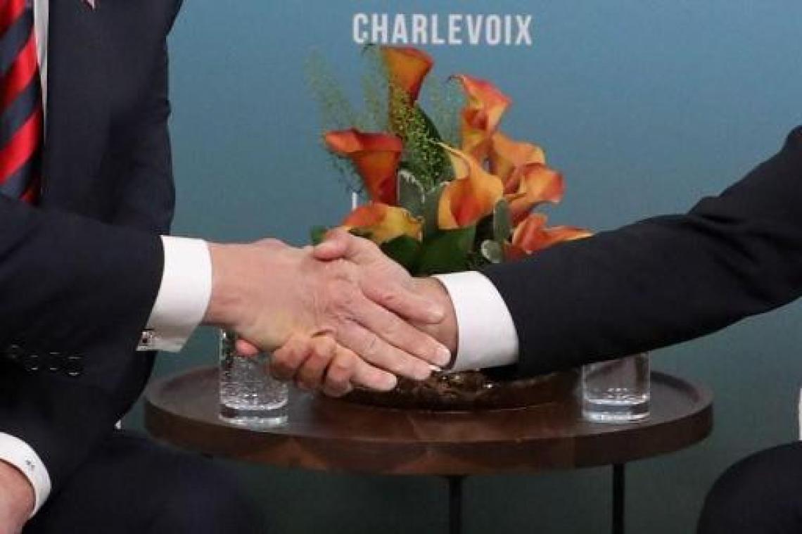 Bijdehandse Macron laat sporen na bij Trump