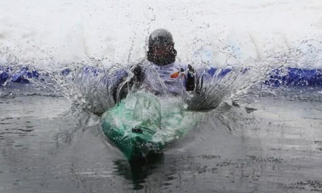 WK wildwater - Samuel Pype kan zich niet in finale van de Sprint peddelen