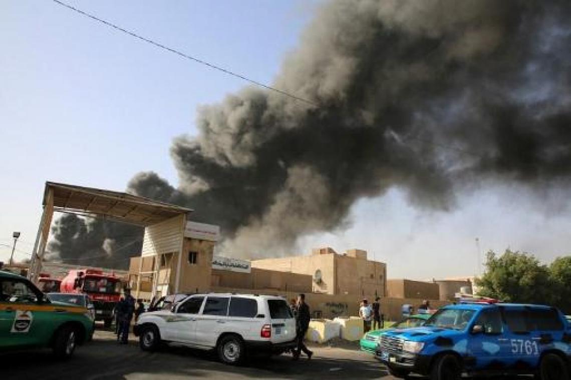 Brand in magazijn voor stembiljetten in Irak is aangestoken