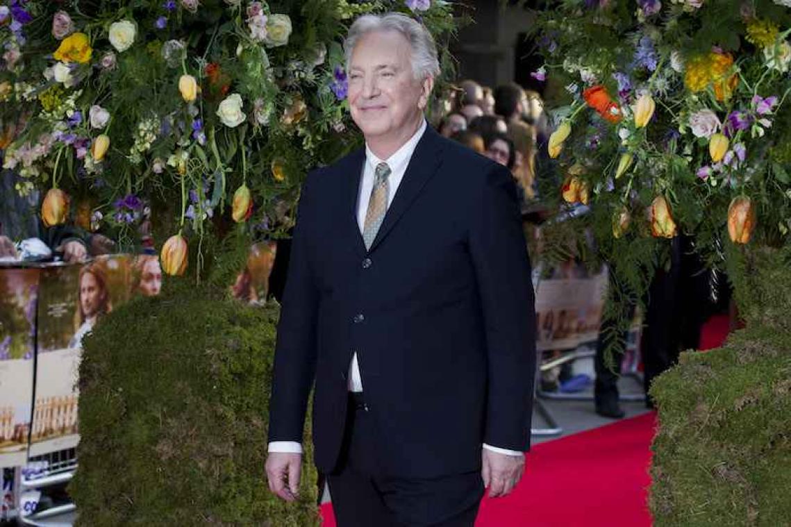 Rickman verliest strijd tegen kanker