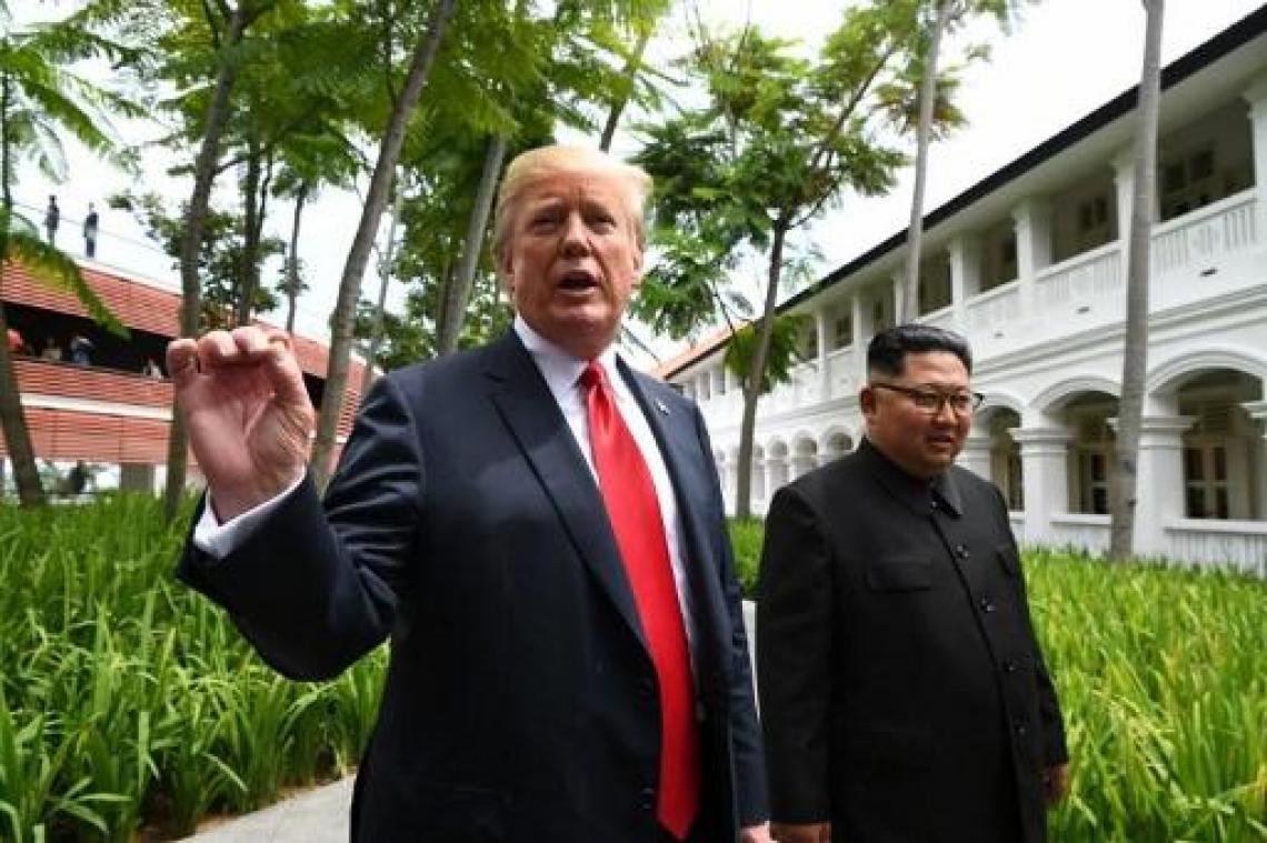 Ontmoeting Trump-Kim - Trump spreekt over grote vooruitgang en vermeldt document dat ondertekend zal worden