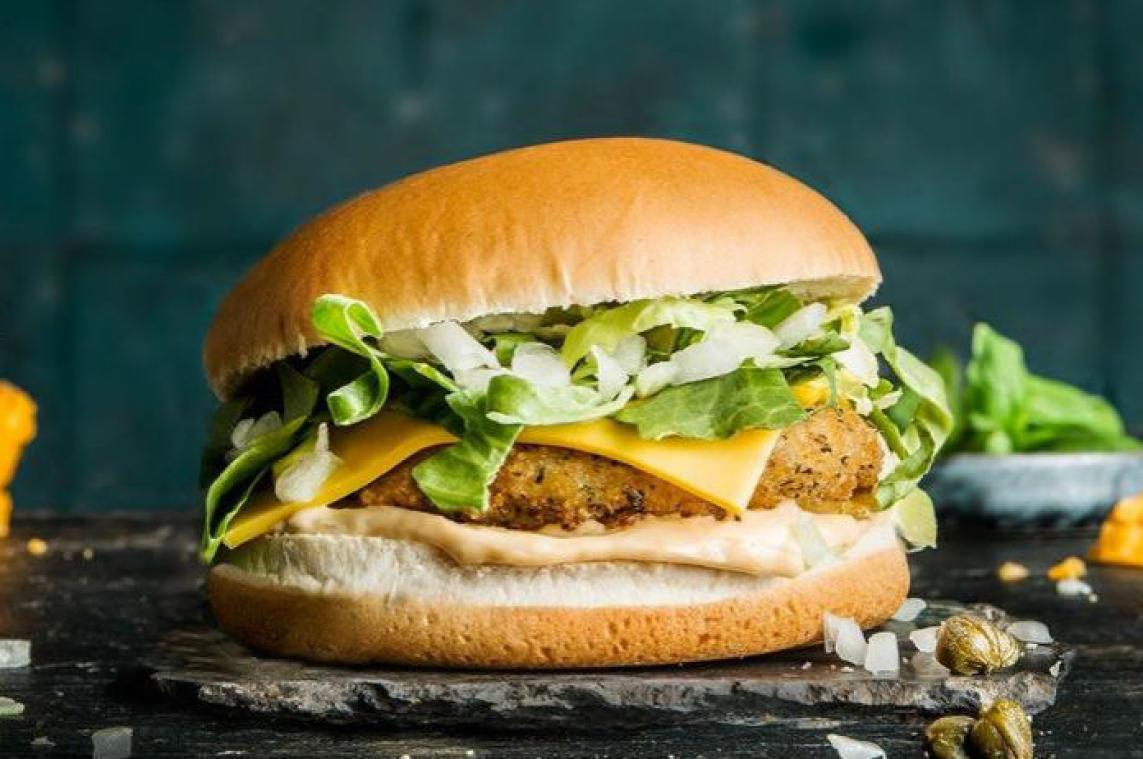 Quick brengt een veggieburger uit