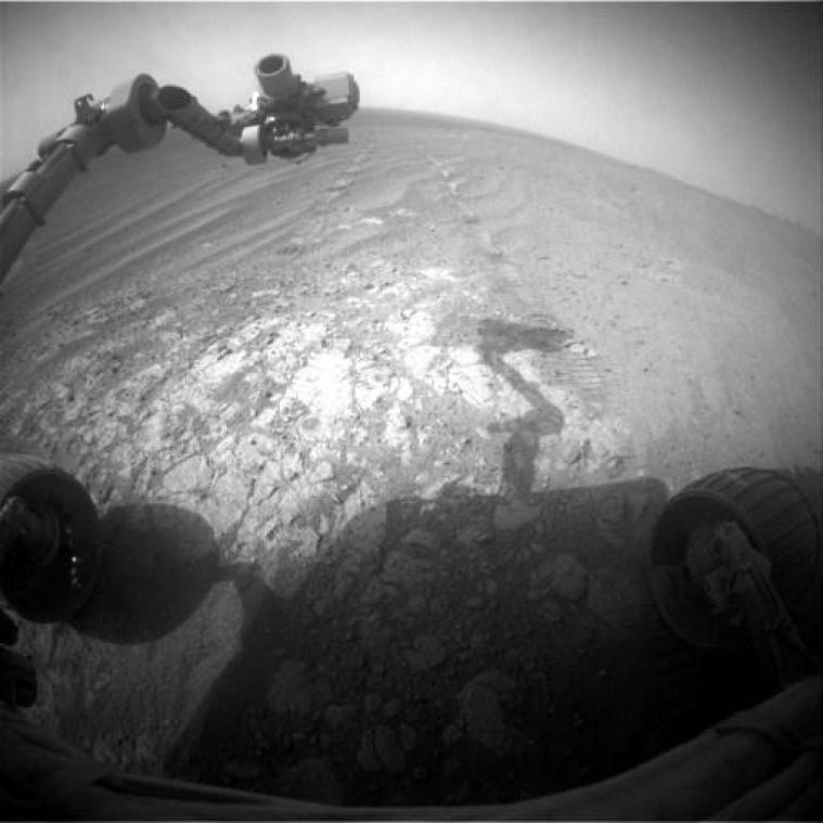 Gigantische stofstorm doet op Mars de robotjeep Opportunity pauzeren
