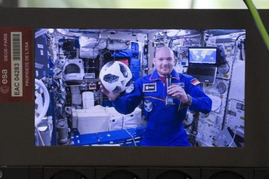 WK 2018 - Duitse astronaut Gerst kijkt in ruimtestation ISS ook naar WK