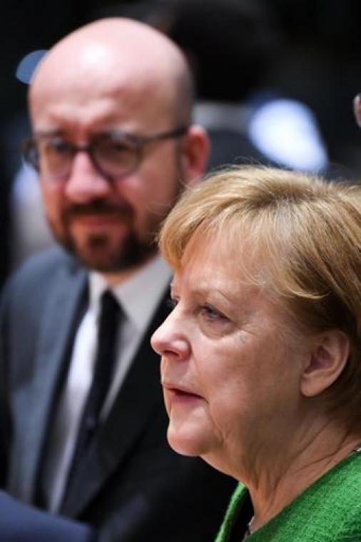 Premier Michel op bezoek bij Duitse bondskanselier Merkel