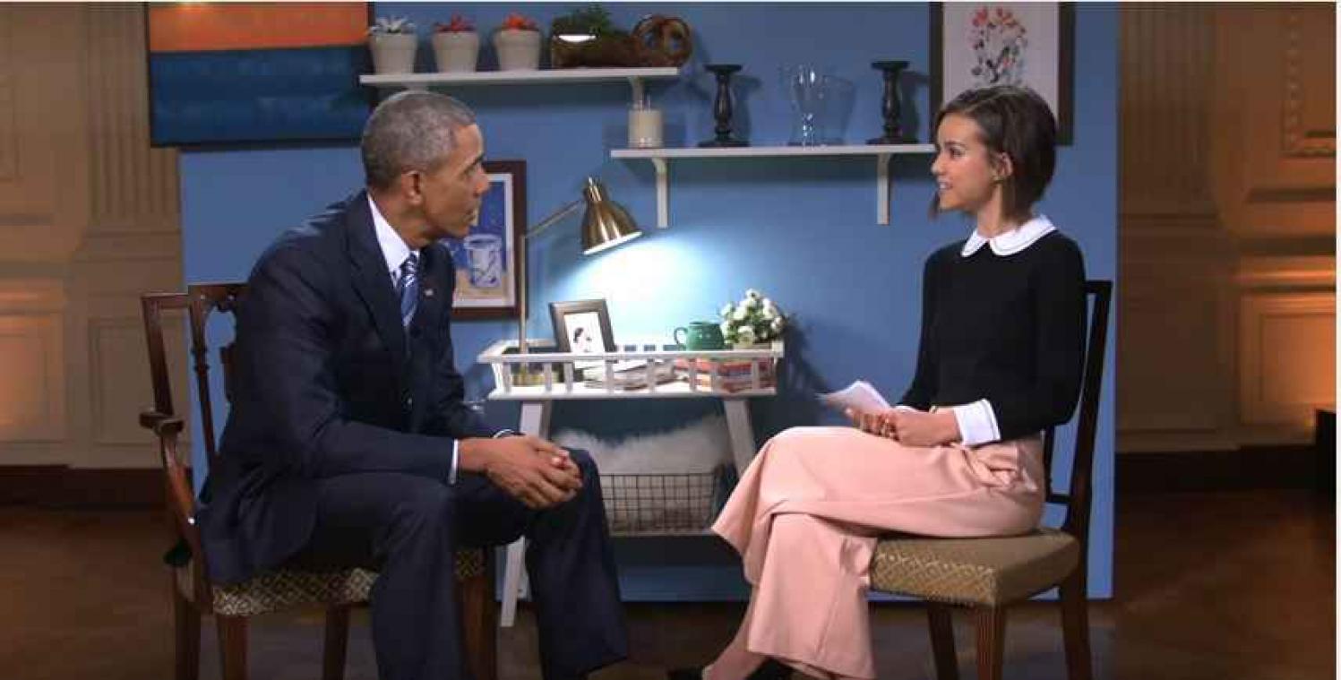 Obama openhartig tijdens YouTube-interview