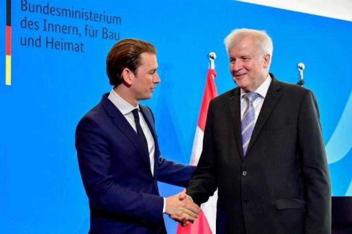 "As" van Duitse, Oostenrijkse en Italiaanse ministers in strijd tegen illegale migratie