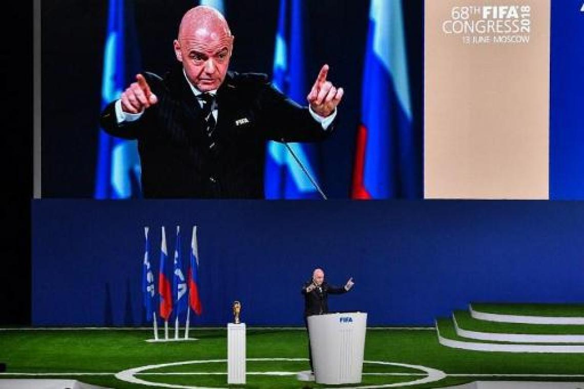 FIFA-voorzitter Infantino gaat voor herverkiezing