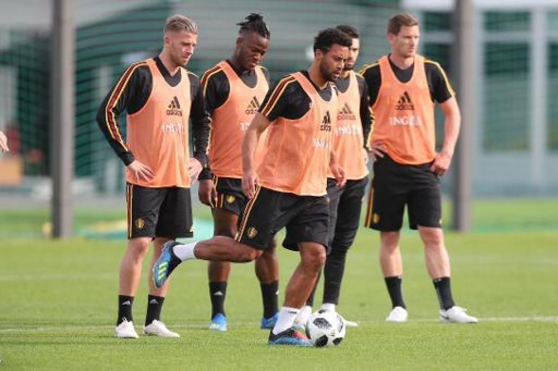 Geen Kompany en Vermaelen op eerste training in Rusland