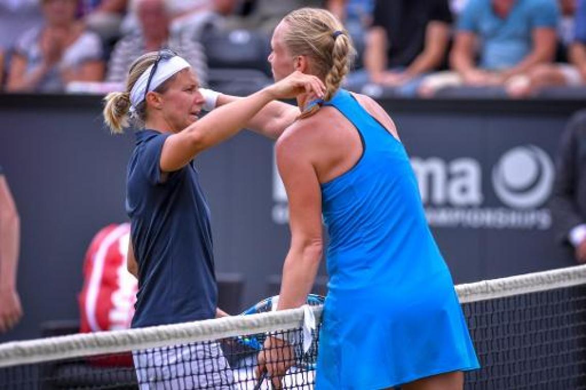 Kirsten Flipkens voorbij derde reekshoofd Kiki Bertens naar tweede ronde op WTA Rosmalen