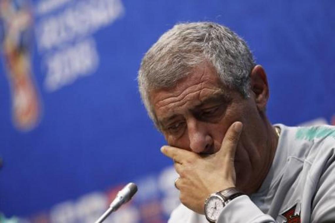 WK 2018 - Fernando Santos: "Tevreden met het resultaat, niet helemaal met de uitvoering"