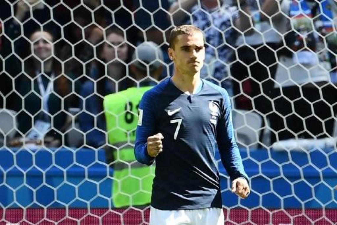 Antoine Griezmann is 'Man van de Match' in Frankrijk-Australië