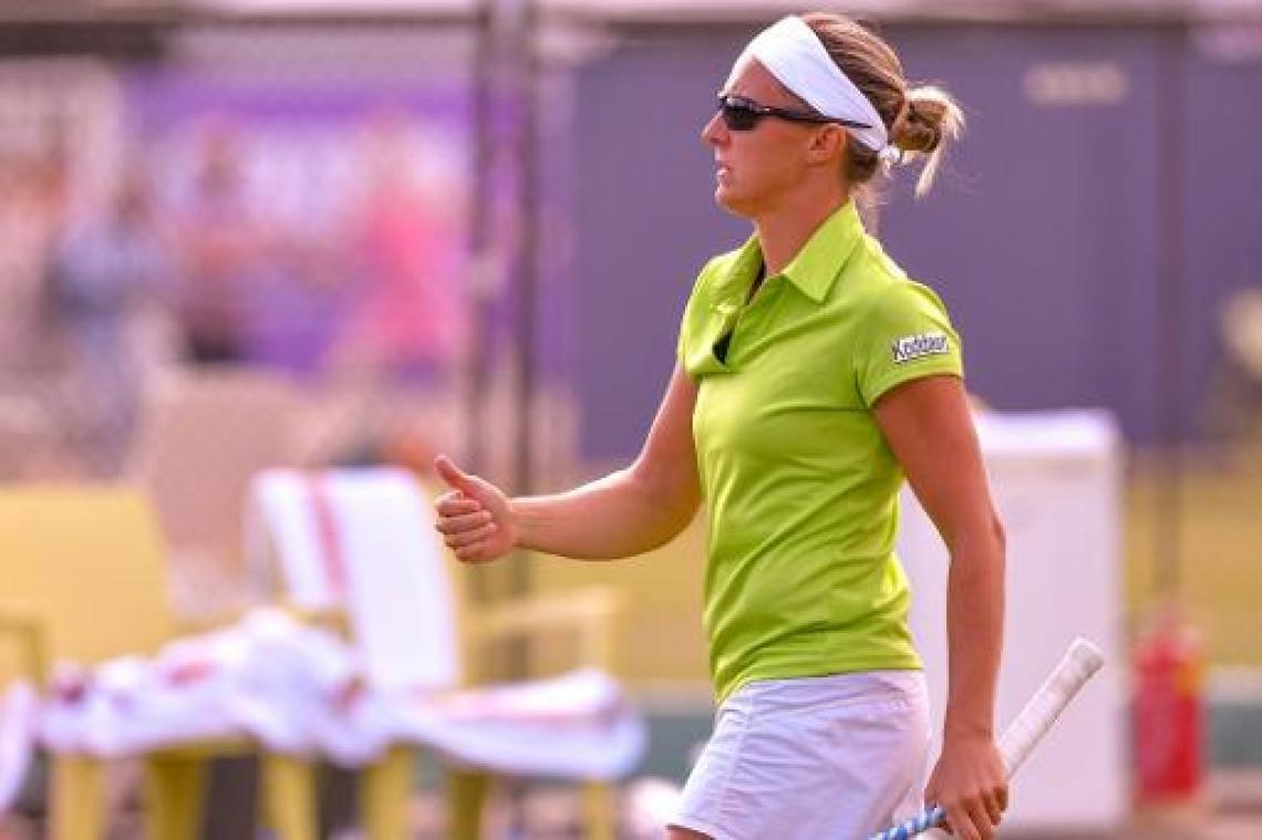 Kirsten Flipkens stoot door naar finale WTA Rosmalen