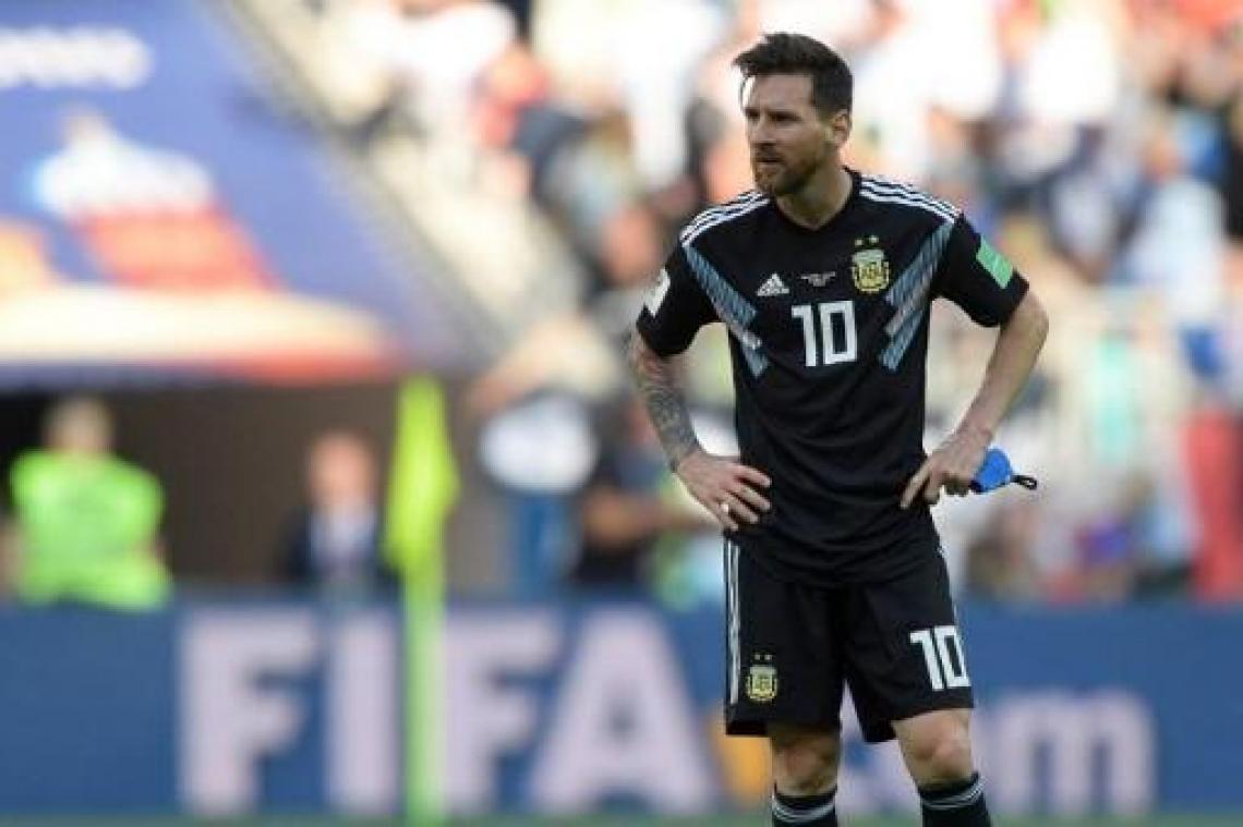 WK 2018 - Messi en Sampaoli zien geen reden tot paniek