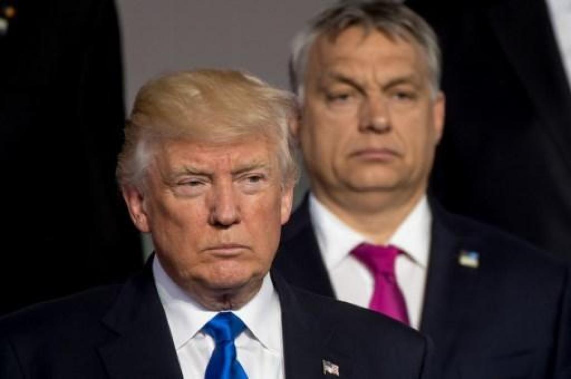 Trump en Orban stemmen de violen over migratie