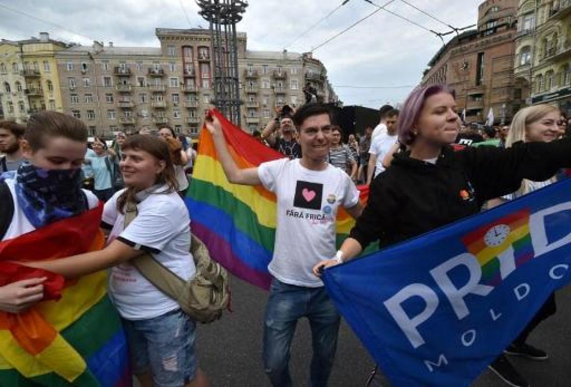 Duizenden demonstranten in Kiev op straat voor gelijke rechten voor homoseksuelen