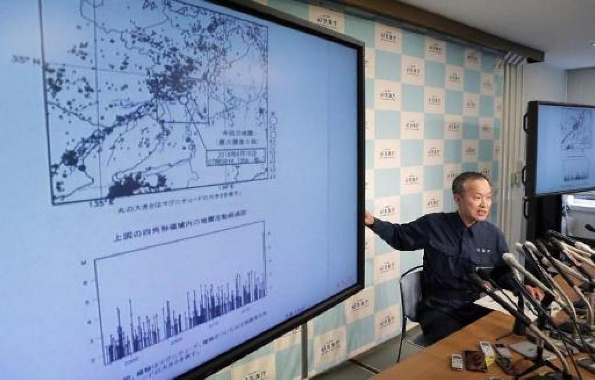 Drie doden en ruim veertig gewonden na aardbeving in Japan
