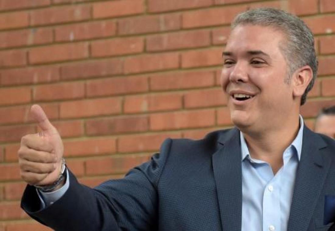 Verkiezingen Colombia - Rechtse kandidaat Ivan Duque aan de leiding
