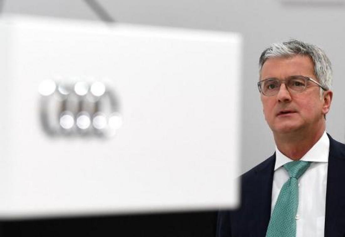 Audi-topman opgepakt