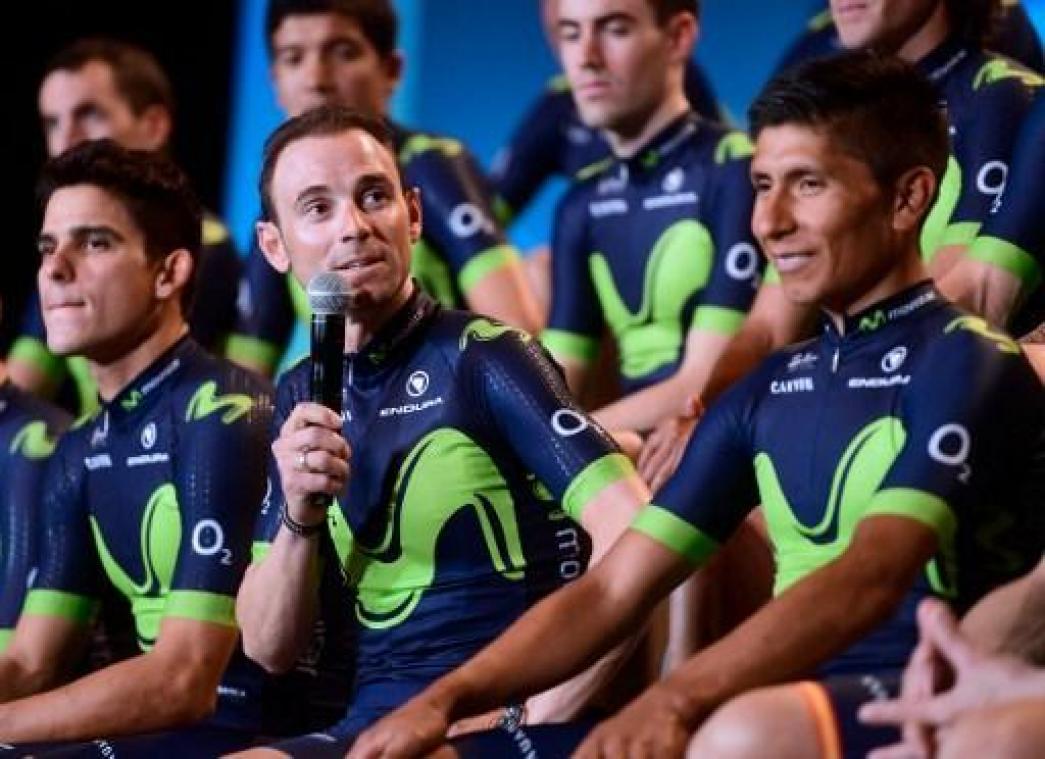 Movistar begint met drie kopmannen aan Tour