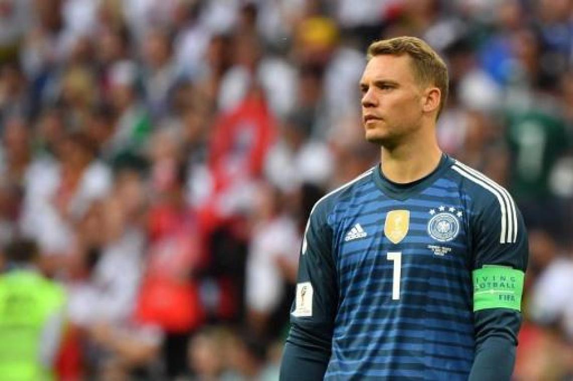 "We spelen alleen nog finales", zegt Manuel Neuer na verlies tegen Mexico