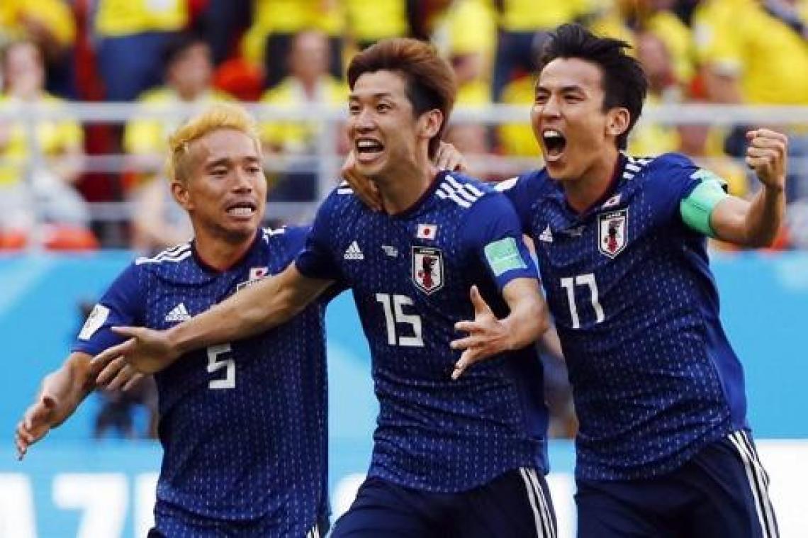 Japan boekt nipte zege tegen tien Colombianen