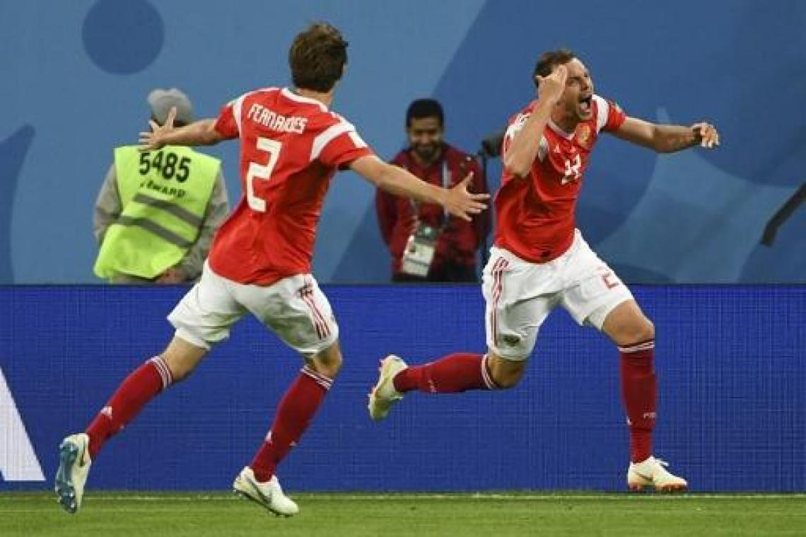 WK 2018 - Rusland ruikt achtste finales na zege tegen Egypte