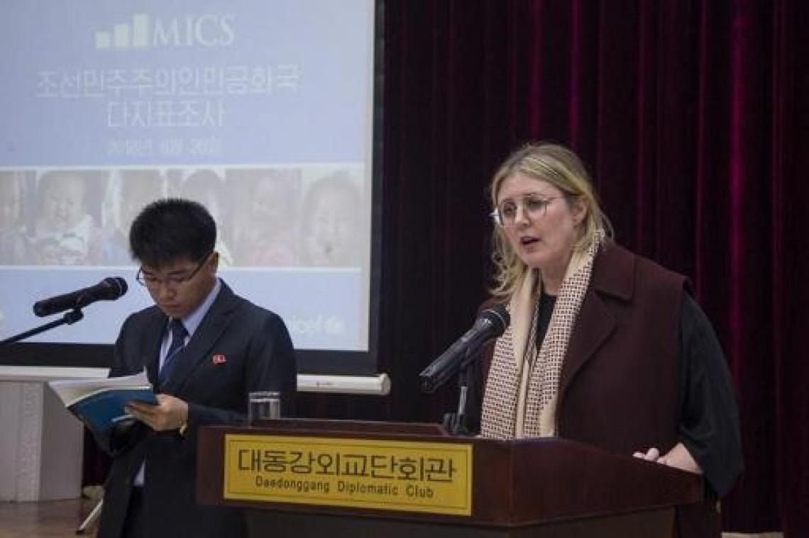 Gezondheid van kinderen van Noord-Korea gaat erop vooruit
