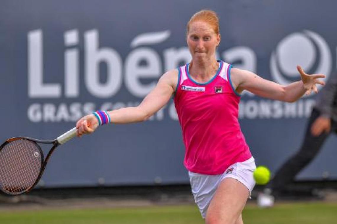 Alison Van Uytvanck gaat eruit in de tweede ronde op WTA-toernooi Mallorca