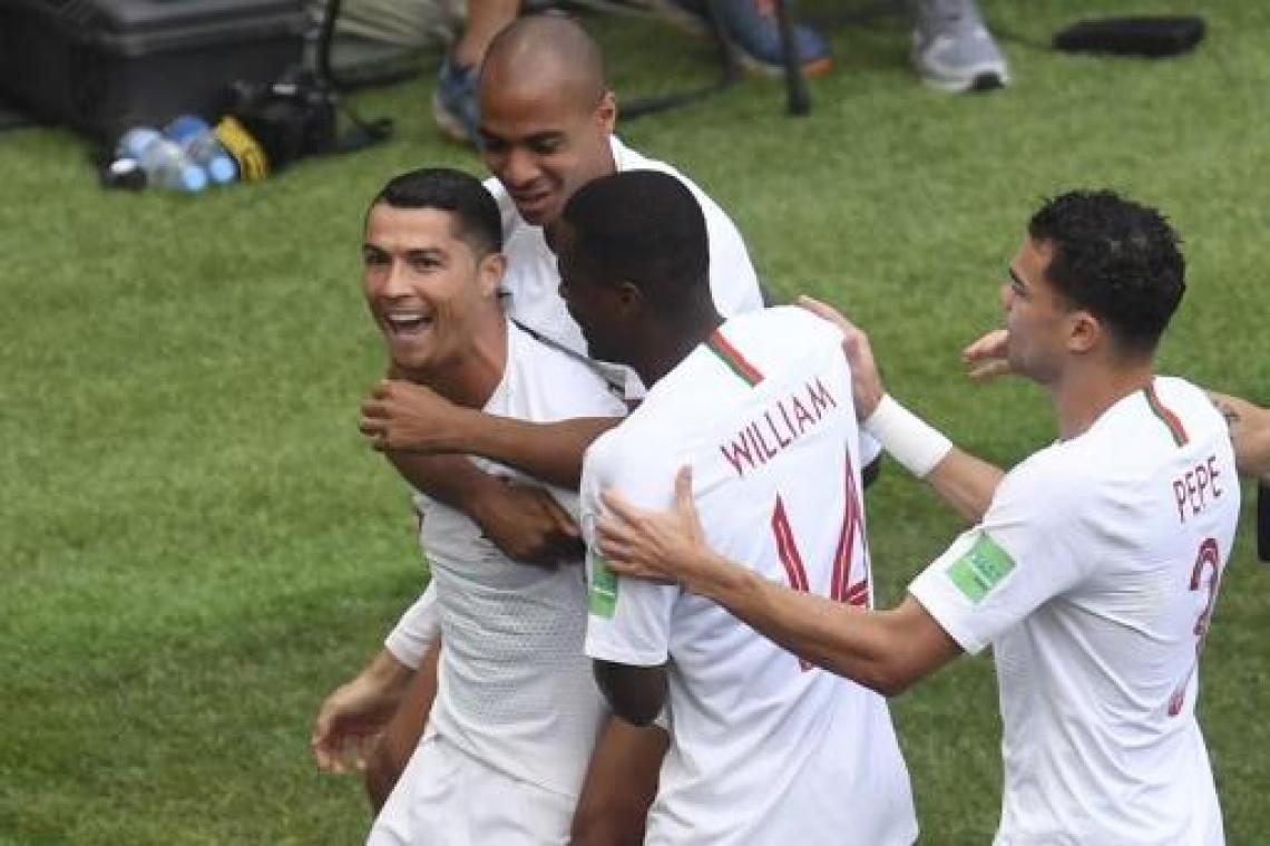 Vierde treffer Ronaldo volstaat voor Portugese zege tegen Marokko