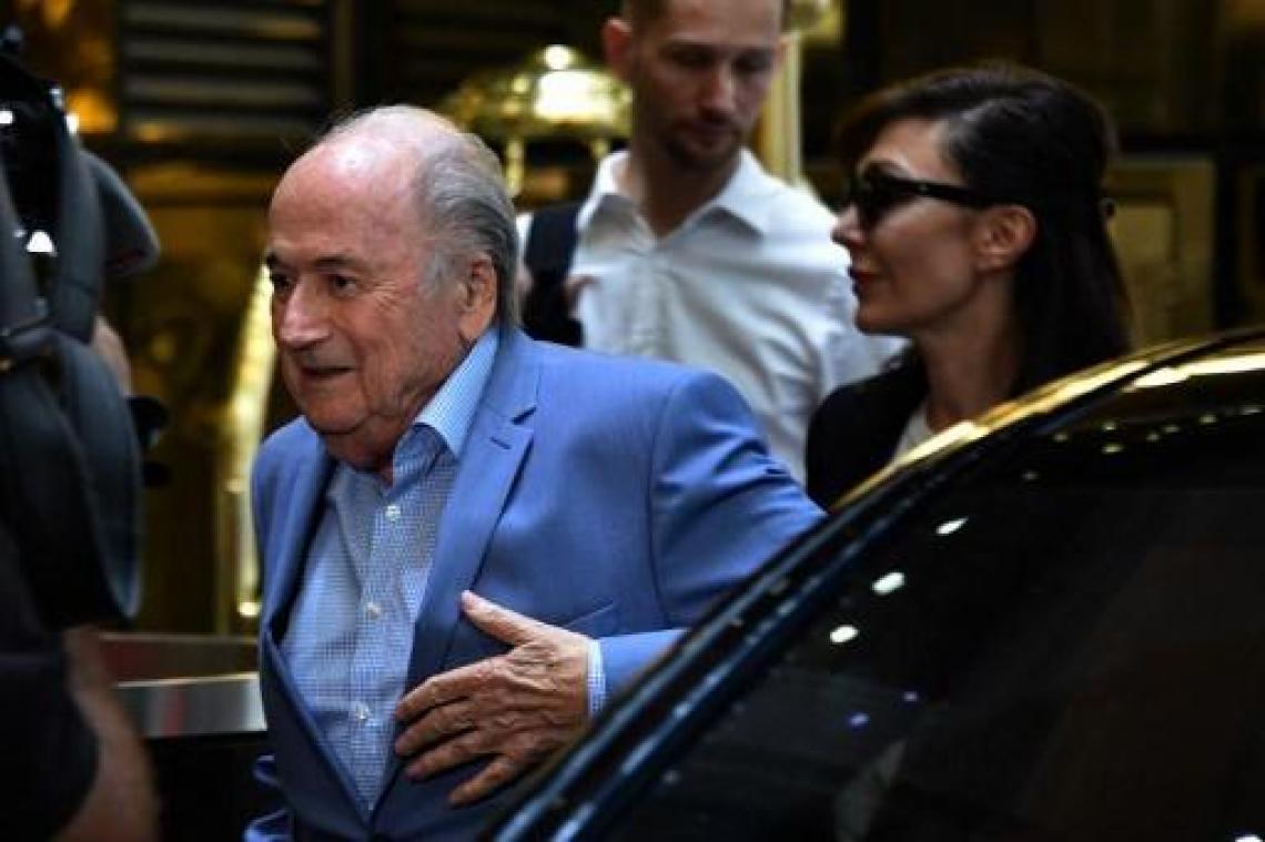 Blatter aanwezig bij Portugal-Marokko